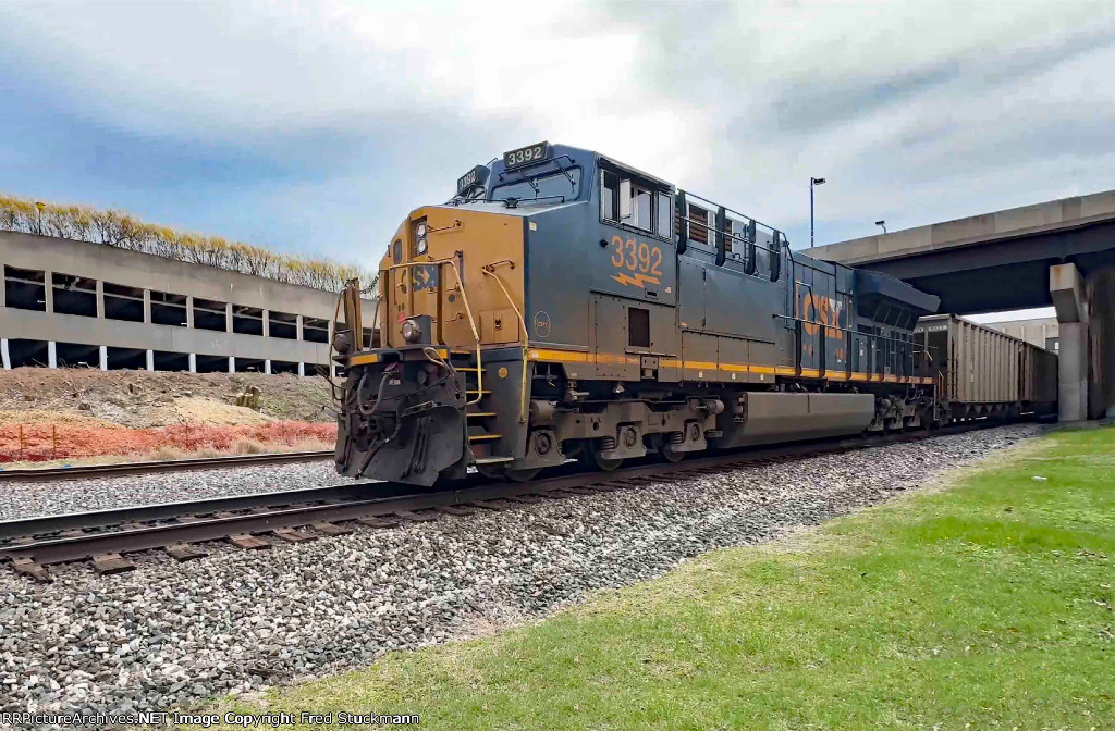 CSX 3392 is the RDPU.